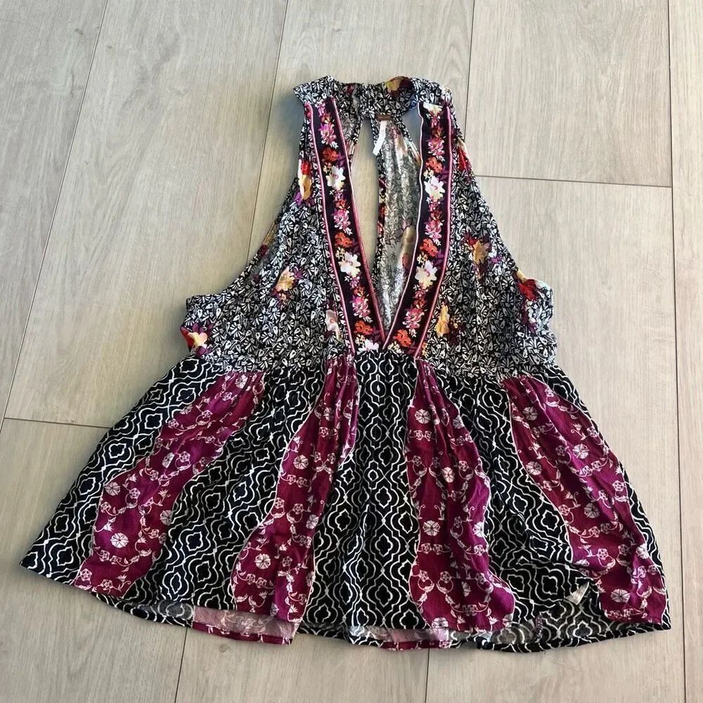 Free People Dream Darlin' Swing Boho Tank Top s